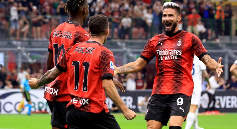 Serie A: az AC Milan legyőzte a Laziót és a bajnokság élére ugrott – videóval