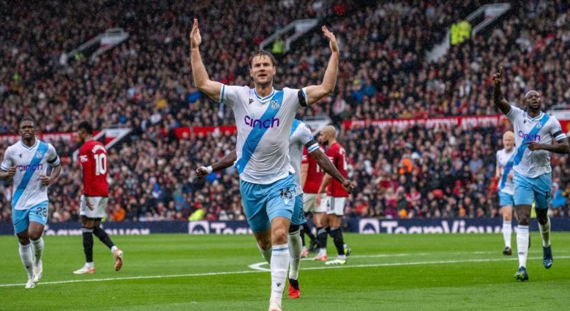PL: a Crystal Palace védőjének bombagólja okozta a Manchester United vesztét! – videóval