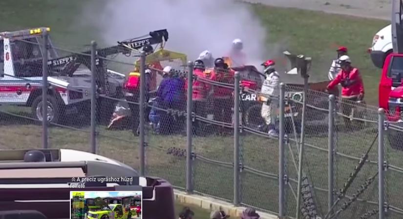 NASCAR: Két versenyzőt is kórházba kellett szállítani a drámákkal tűzdelt, talladegai futamon