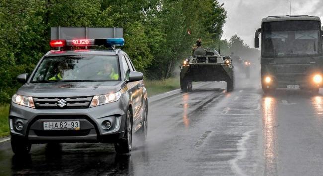 A legnagyobb magyar katonai dandár vonul át Hajdú-Biharon