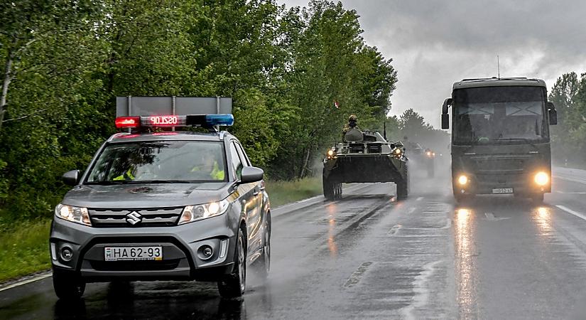 Megnövekedett katonai járműforgalom várható Hajdú-Biharban a hét elején