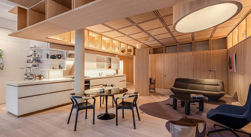 Újragondolt loft lakás és művészeti galéria egyben a Soho-ból