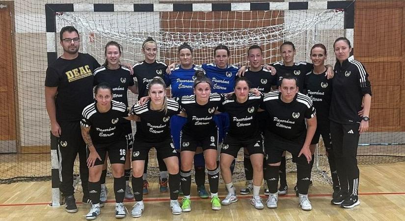 Simán nyertek a női futsalosok