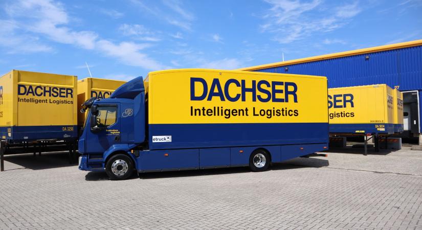 A Dachser üzembe helyezte első elektromos teherautóit Hollandiában