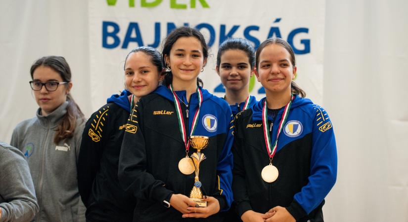 Csapatban is vidékbajnokságot nyertek a Csomorkány SE tőrözői