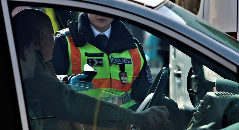 Ittas vezetőket fogtak az egyenruhások