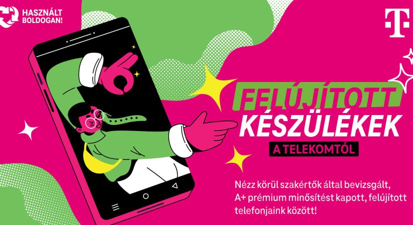 A Telekom is beszáll a használtpiacba