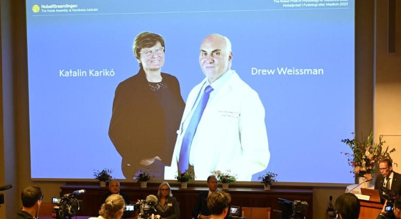 Karikó Katalin kapta az idei orvosi Nobel-díjat