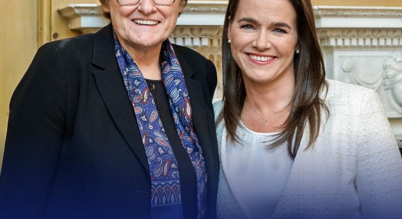 Novák Katalin: Gratulálok a Nobel-díjhoz!