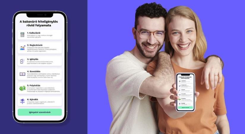 Gránit Babaváró Hitel – otthonról, online VideóBankon keresztül, 200 ezer forint ajándékkal