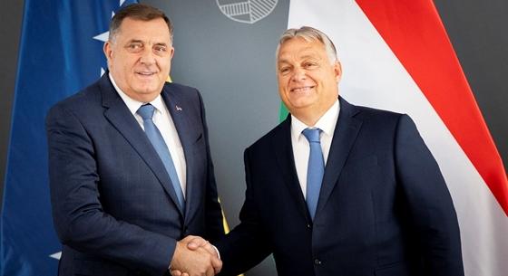 Megint Orbánnál járt az oroszbarát boszniai szerb elnök