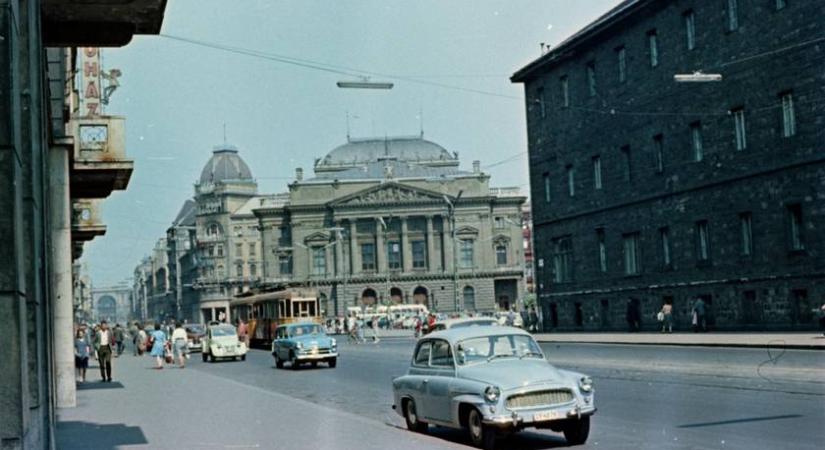 A régi Nemzeti Színház: egy épület, aminek csak hűlt helye maradt