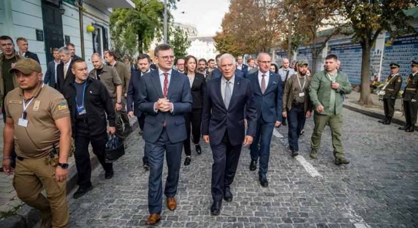 Kijevben ülésezett az unió külügyi tanácsa, Magyarország Szijjártó Péter távolmaradásával tüntetett