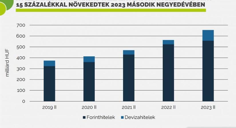A mezőgazdaság hitelállománya közel 7 százalékkal emelkedett