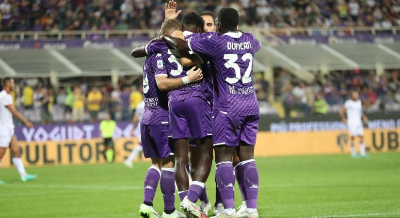 Győzelemmel hangolt a Fradira a Fiorentina