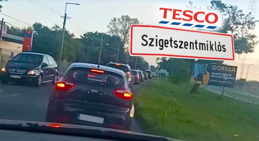 Forrnak az indulatok a dugók és a Tesco gigaraktára miatt a Csepel-szigeten, aláírást gyűjtenek az M0-s új lehajtójáért