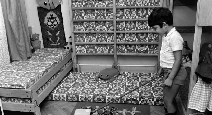 Ilyenek voltak a ’70-es, ’80-as évek gyerekszobái: a bordásfal és az emeletes ágy nem hiányozhatott