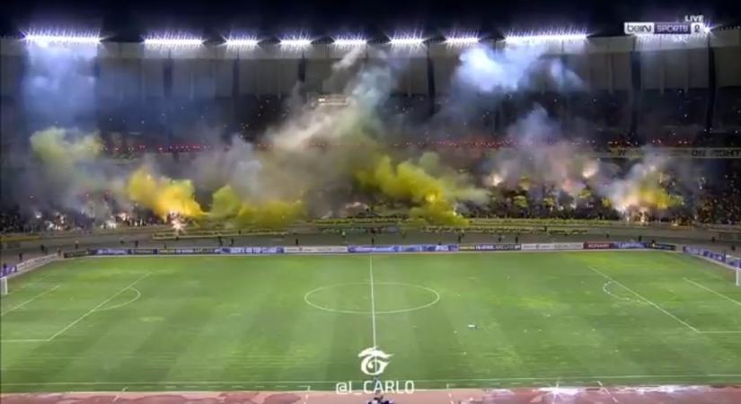 Egy „jó érzékkel” kihelyezett szobor miatt fulladt botrányba a BL- meccs