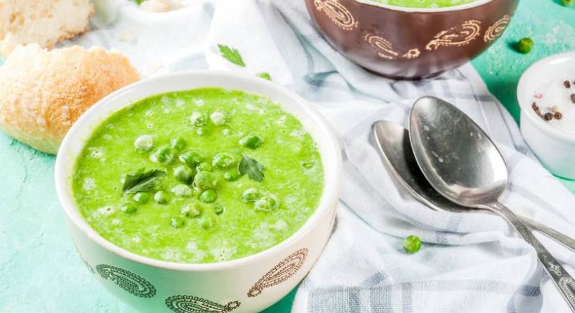 Izgalmas zöldborsóleves reszelt sajttal: a szeretett recept kicsit más formában
