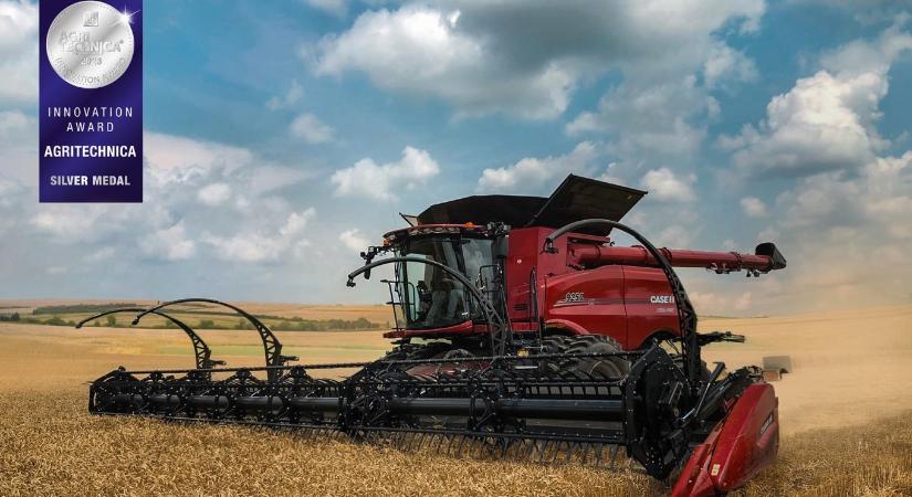 Ezüstérmes innováció kombájnokhoz a CASE IH-tól