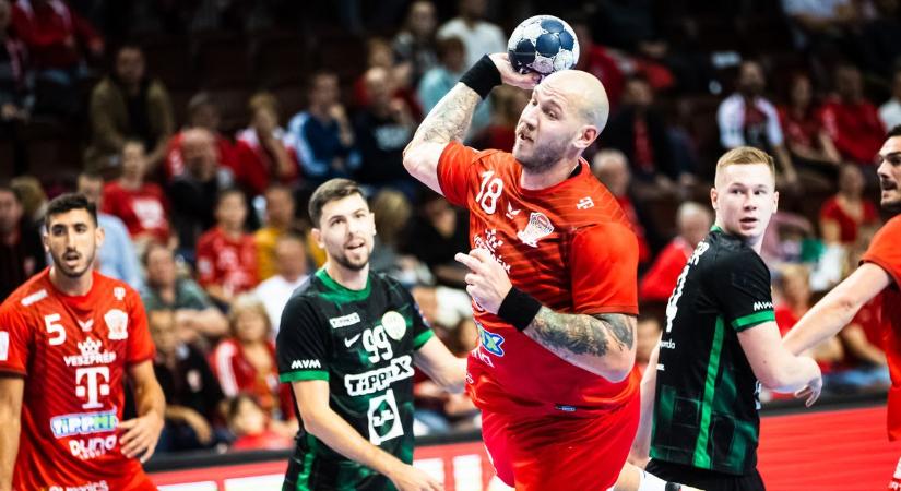 Lékai Mátéék érkeznek szerdán a Veszprém Arénába