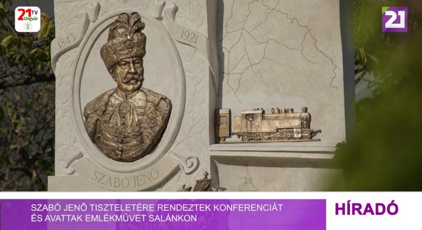 Szabó Jenő tiszteletére rendeztek konferenciát és avattak emlékművet Salánkon (videó)