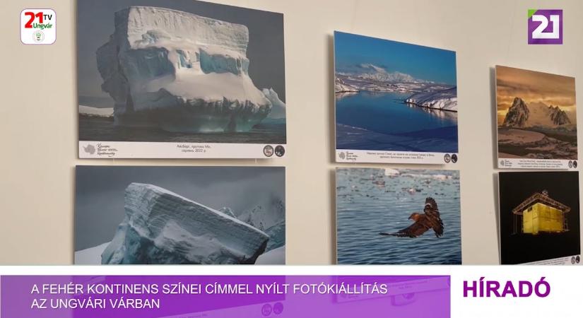 A fehér kontinens színei címmel nyílt fotókiállítás az ungvári várban (videó)