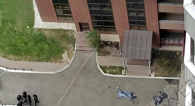 A 24. emeletről zuhant ki egy testvérpár Kijevben
