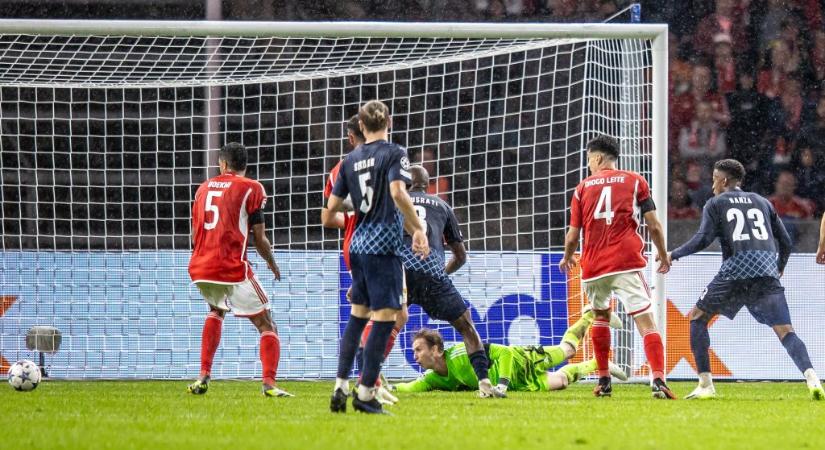 Az Union Berlin egy 95. perces góllal kapott ki a Bajnokok Ligájában