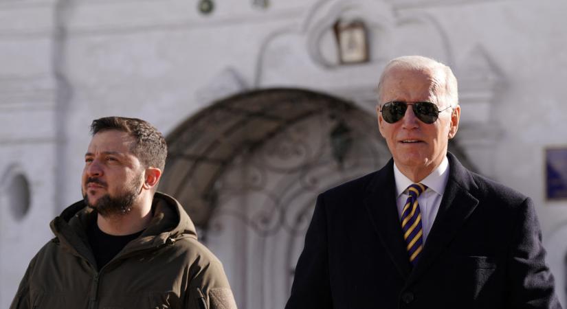 Biden biztosította a nyugati szövetségeseit, hogy az USA folytatja Ukrajna támogatását