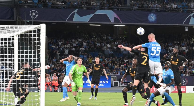 Őrületes meccset nyert meg a Real Madrid a Napoli ellen