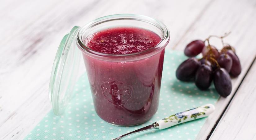 Gyors és finom: boros szőlődzsem – recept