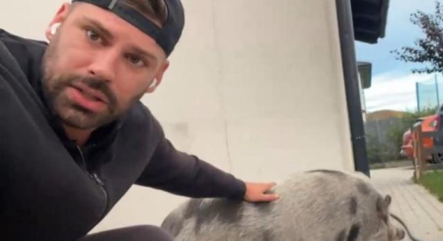 70 kilós cukisággal osztja meg otthonát Nébald Olivér