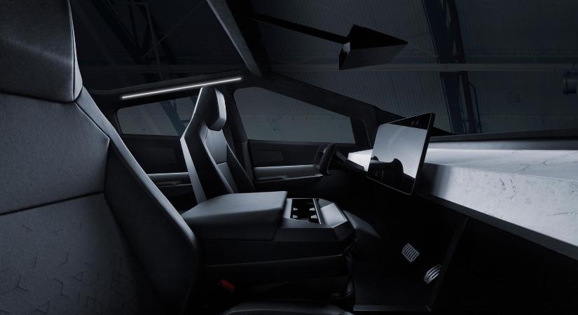 Kiszivárgott videón mutatkozik be a Tesla Cybertruck belseje