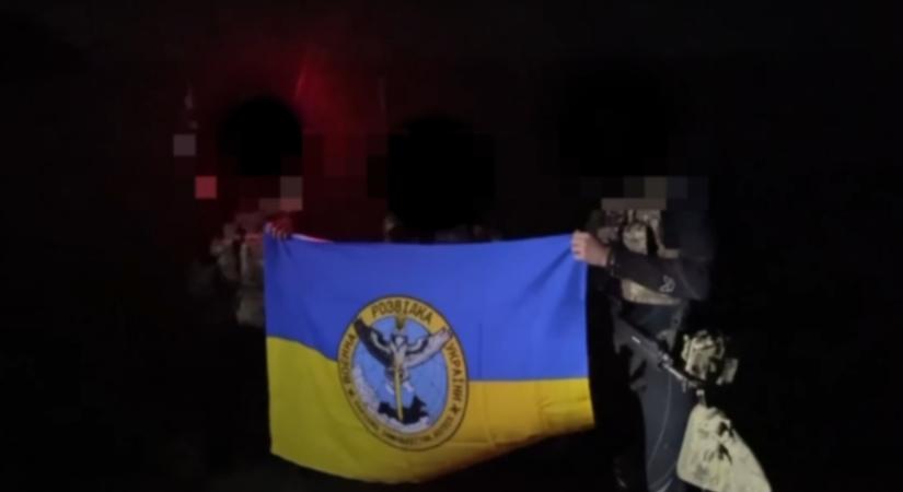 Partra szállt egy ukrán különleges alakulat az oroszok által megszállt Krímben