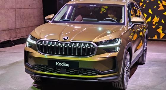 Itt a teljesen új Skoda Kodiaq, körbefotóztuk és bele is ültünk