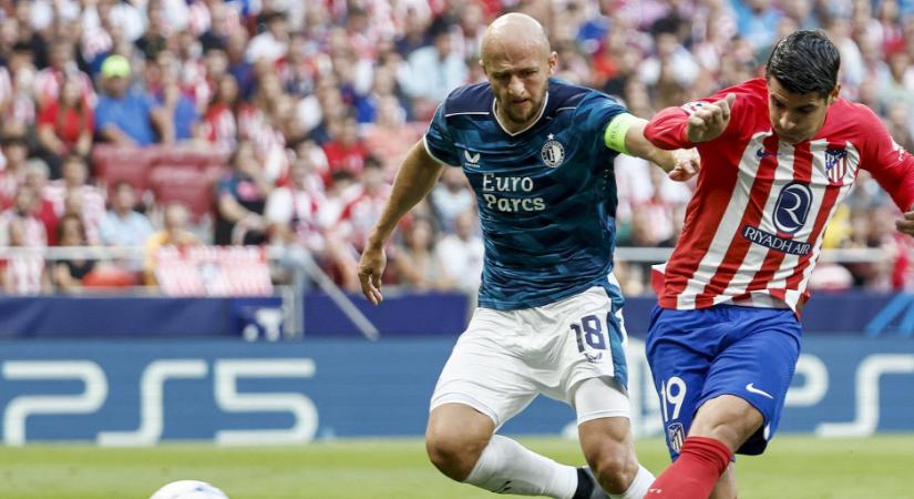 Vért izzadva nyert az Atletico Madrid a BL-ben