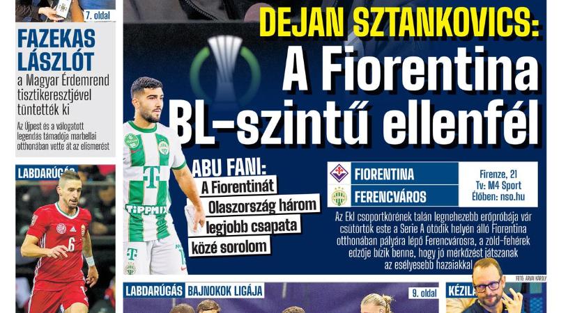 Dejan Sztankovics: Megvan bennünk a kellő minőség; Nagy Zsolt elérzékenyülve fogadta Marco Rossi meghívóját
