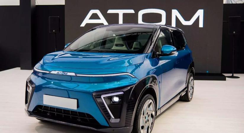 2025 közepén indul az orosz Atom villanyautó sorozatgyártása