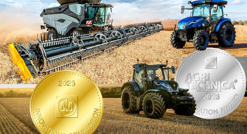 Világrekordernek szánt új rotoros kombájnnal és biogázas nagytraktorral készül a New Holland az Agritechnicára