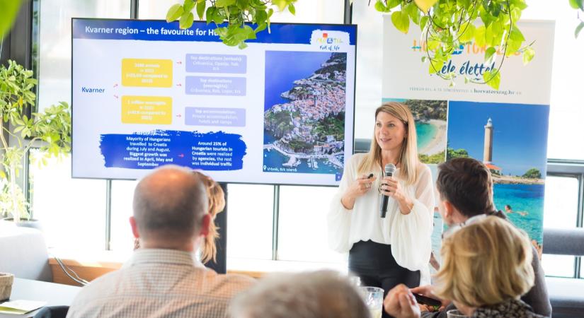 Rekordszámú vendégéjszakát töltöttek a magyarok Horvátországban
