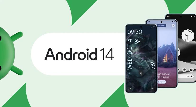 Telepíthető az Android 14