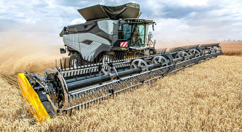 Világrekordernek szánt új rotoros kombájnnal és biogázas nagytraktorral készül a New Holland az Agritechnicára
