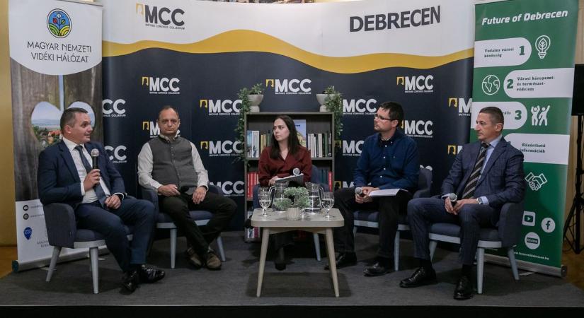 A zöld városok előmozdításáról beszélgettek Debrecenben