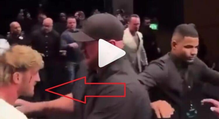 Botrány a Logan vs Danis meccs fészoffján, Logan vére is eleredt, akkorát kapott Dillontól