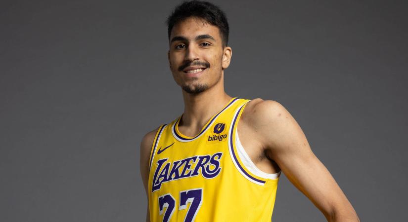 Valerio-Bodon Vincent bemutatkozott a Los Angeles Lakersben