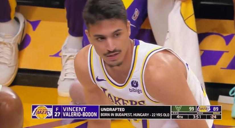 Pályára lépett egy magyar válogatott a Los Angeles Lakersben