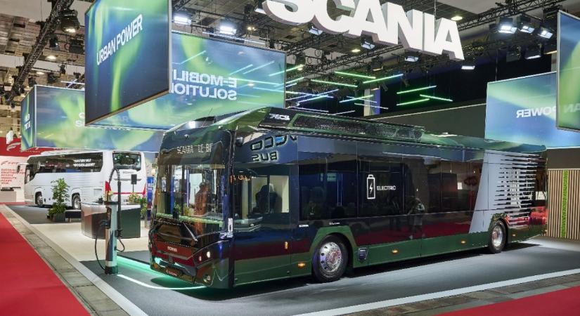 A Scania bemutatja új akkumulátoros elektromos busz platformját