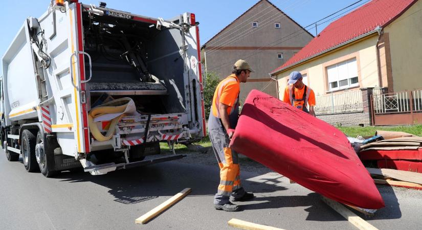 Házhoz mennek a hulladékért Celldömölkön