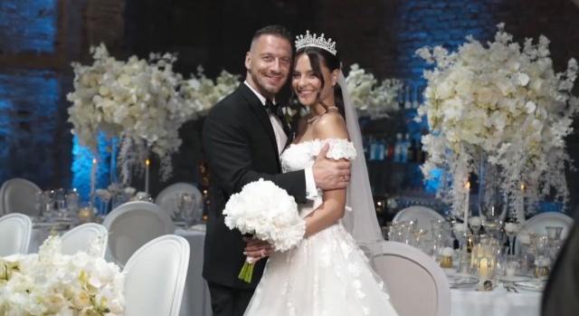 Vastagné Domján Evelin és Vastag Csaba privát esküvői videója a Nyerő Párosban: „Amikor megláttam, sírtam nagyon”